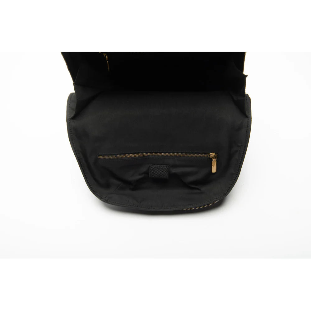Urban Navy Leather Backpack – Sleek & Stylish Everyday Carry