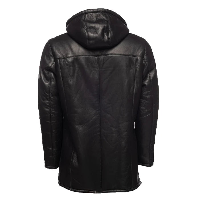 Hooded Shearling Jacket – Cozy and Stylish Winter Coat