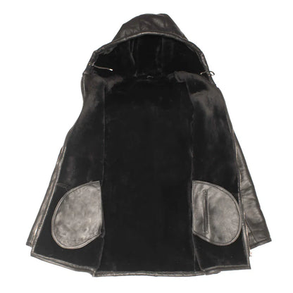 Hooded Shearling Jacket – Cozy and Stylish Winter Coat