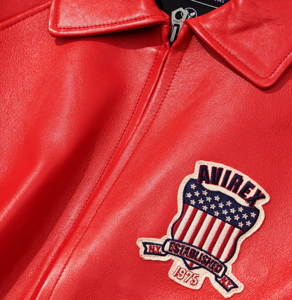 Avirex Icon Jacket – Classic American Style with Bold Embroidered Graphics & Premium Build