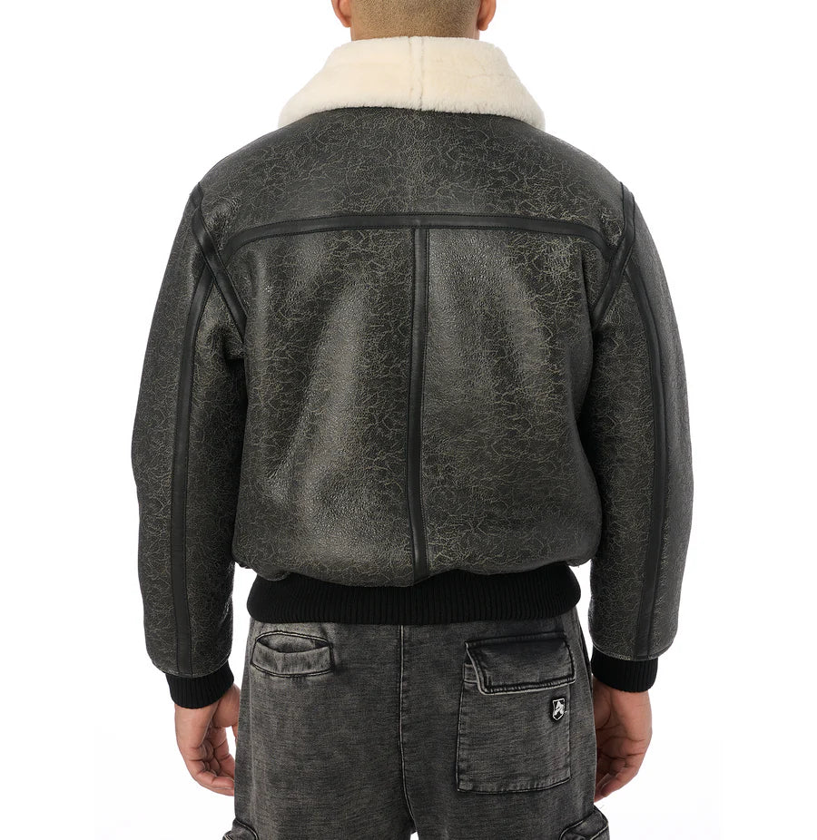 Shearling B-3 Jacket – Classic Warmth & Timeless Aviation Style