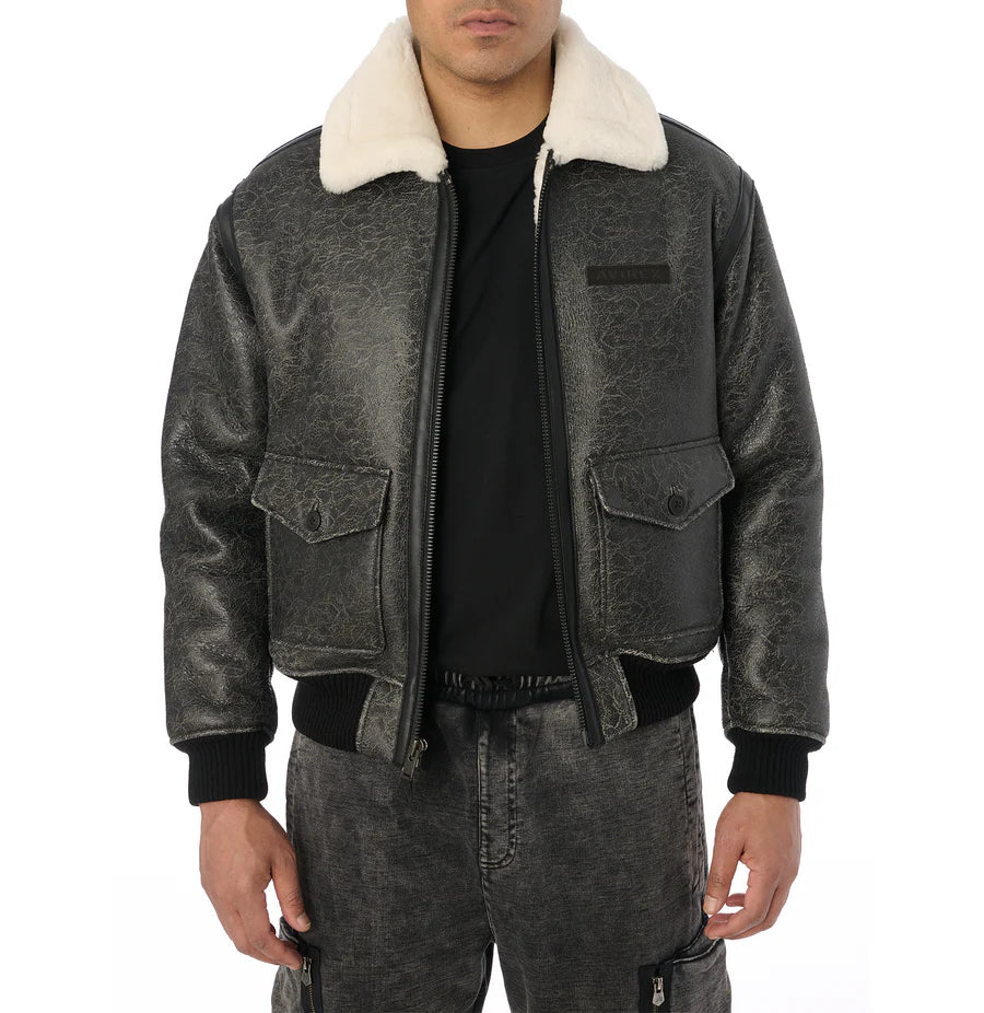 Shearling B-3 Jacket – Classic Warmth & Timeless Aviation Style