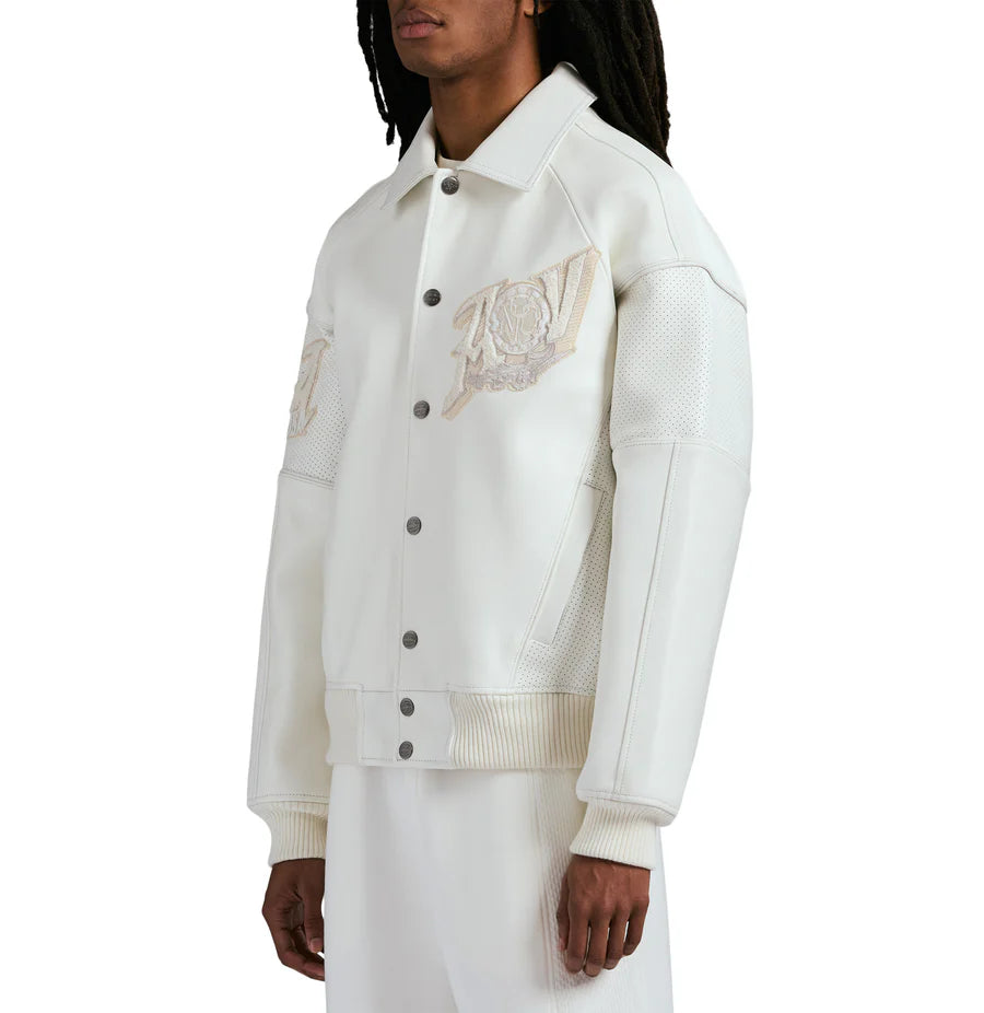 Avirex Gold Club Jacket – Iconic Varsity Style with Premium Embroidery & Classic Fit