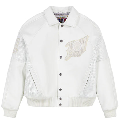 Avirex Gold Club Jacket – Iconic Varsity Style with Premium Embroidery & Classic Fit