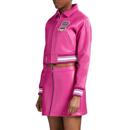 Cropped Icon Jacket – Bold Urban Style with Signature Embroidery & Modern Fit