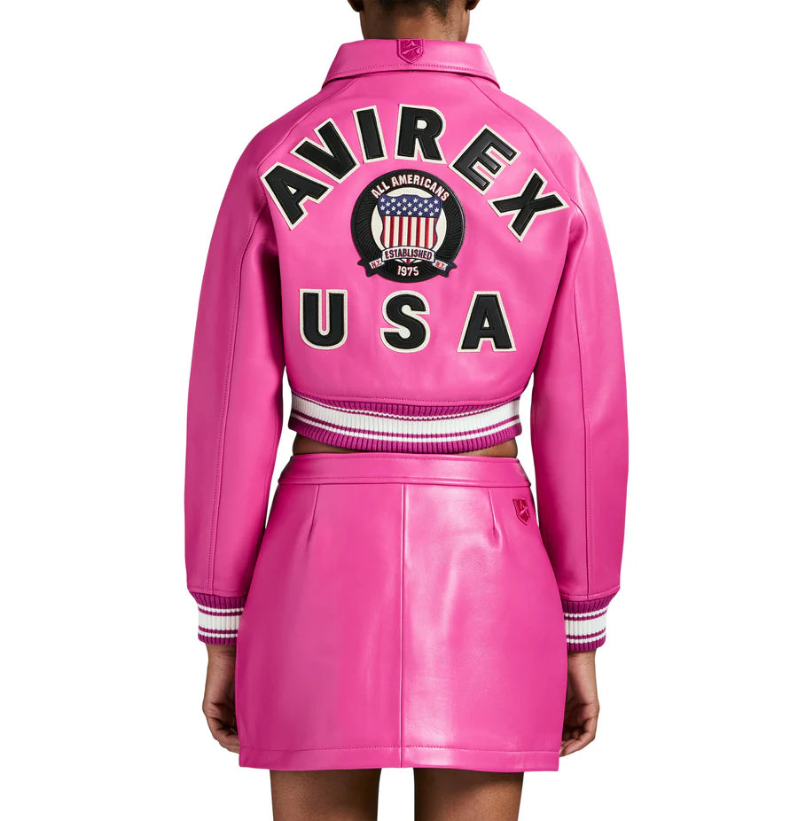 Cropped Icon Jacket – Bold Urban Style with Signature Embroidery & Modern Fit