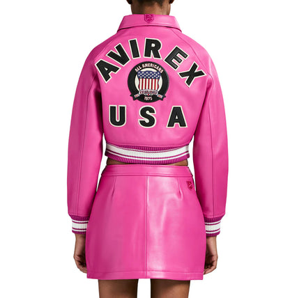 Cropped Icon Jacket – Bold Urban Style with Signature Embroidery & Modern Fit