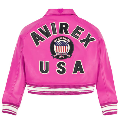 Cropped Icon Jacket – Bold Urban Style with Signature Embroidery & Modern Fit