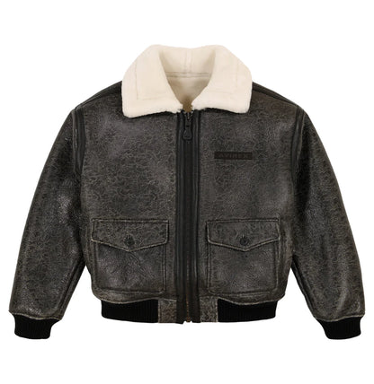 Shearling B-3 Jacket – Classic Warmth & Timeless Aviation Style
