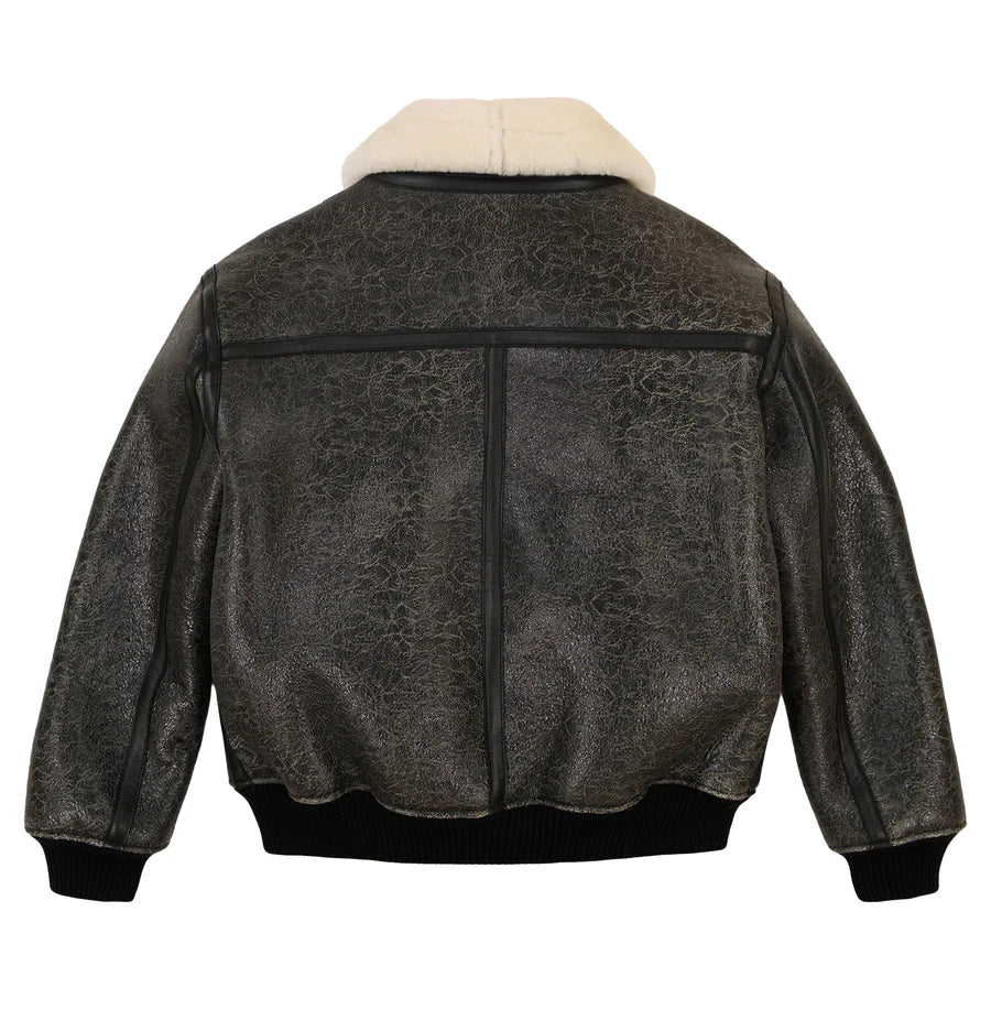 Shearling B-3 Jacket – Classic Warmth & Timeless Aviation Style