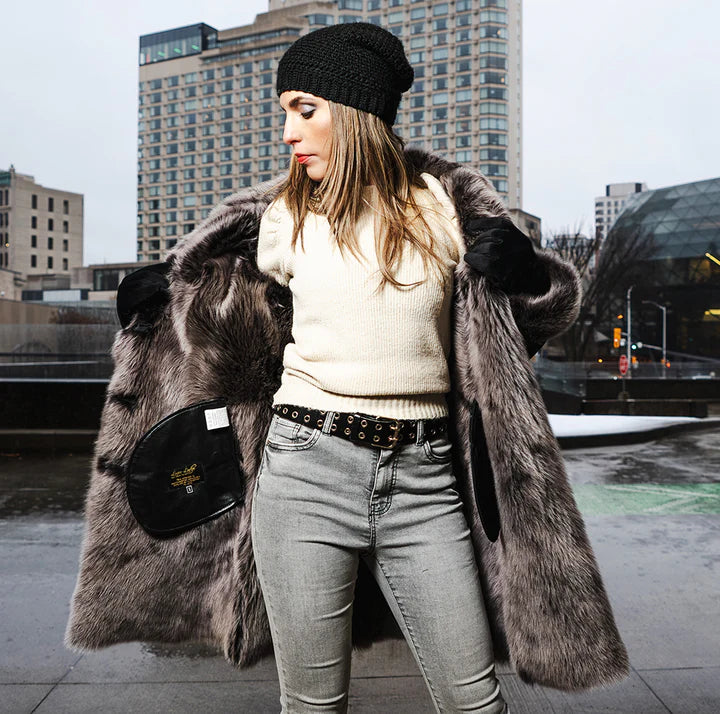 Authentic Sheepskin Shearling Coat – Warm & Stylish for Cold Weather