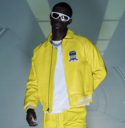 Shop Limited Edition Croc ICON Jacket – Bold Crocodile-Textured Outerwear
