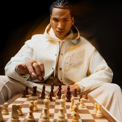 Avirex Gold Club Jacket – Iconic Varsity Style with Premium Embroidery & Classic Fit
