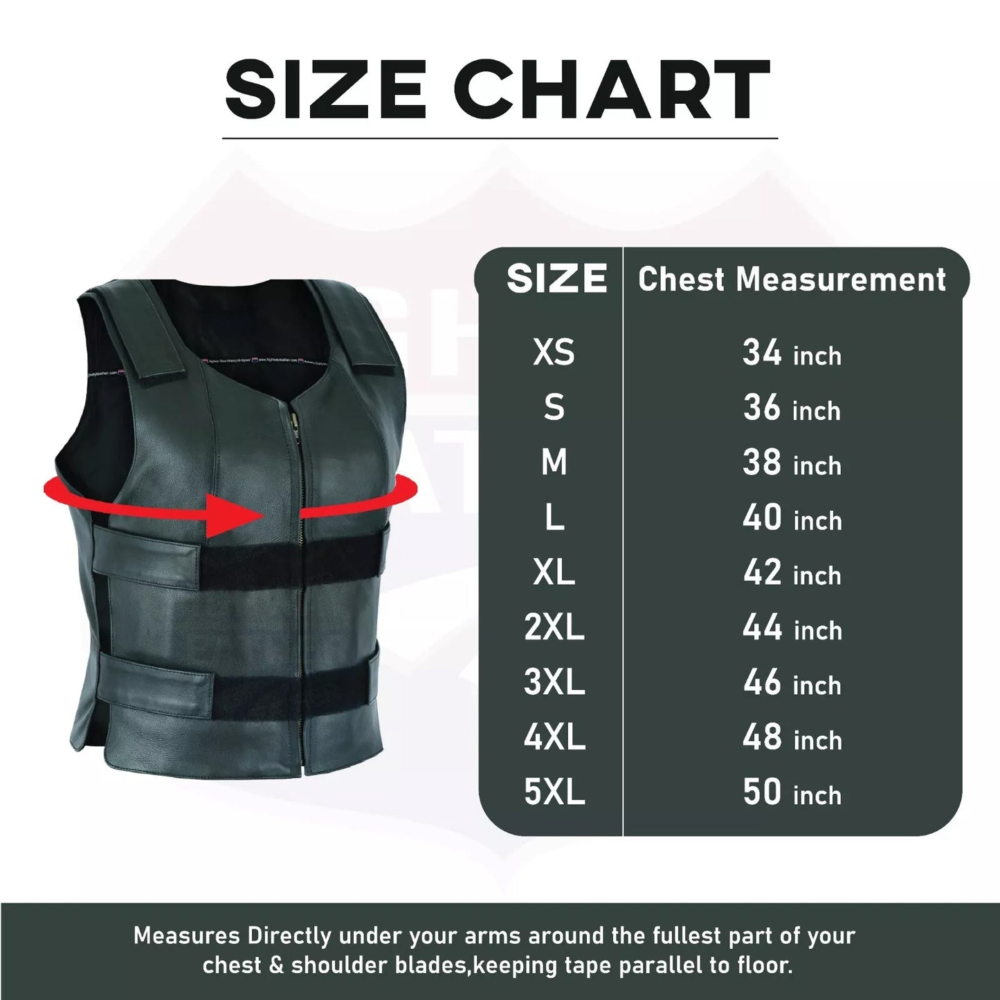 Women’s Bulletproof-Style Leather Motorcycle Vest – Tactical Biker Club Vest with Ammo Pockets
