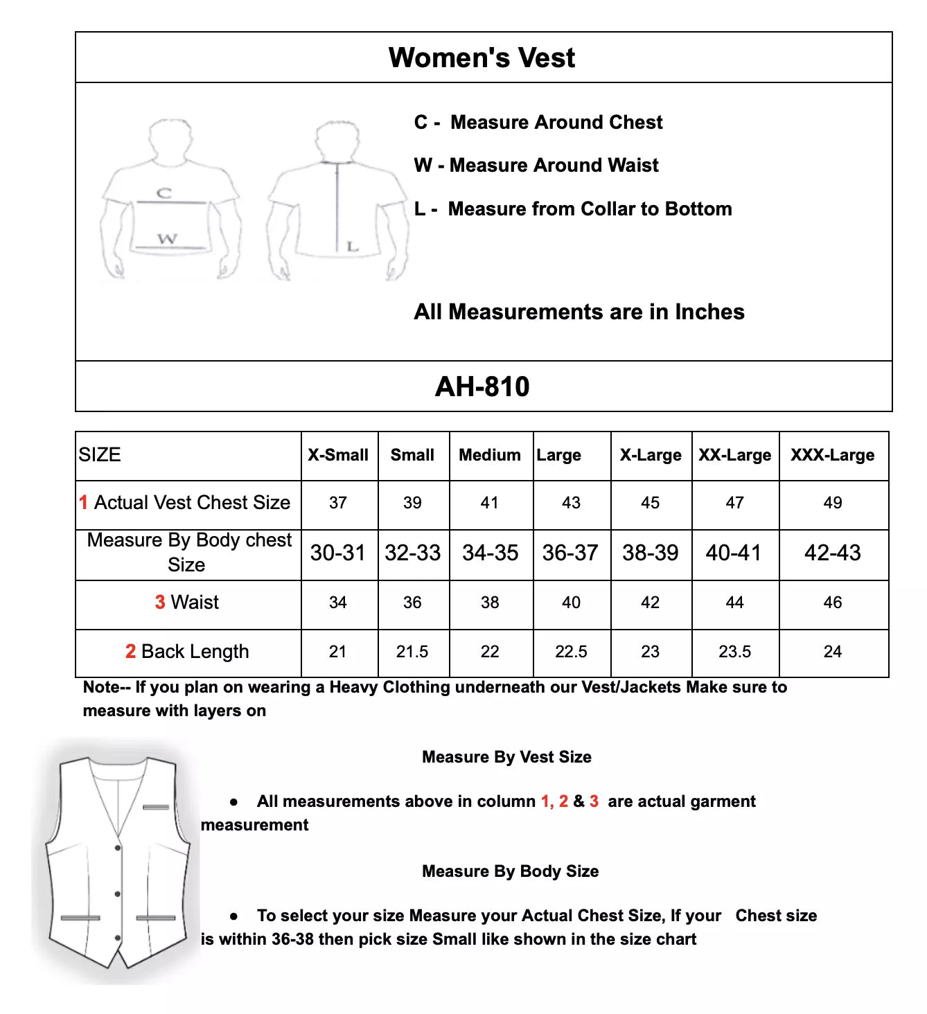 Women's Club Style Motorcycle Vest – Top Grain Cowhide Leather, Soft & Thick